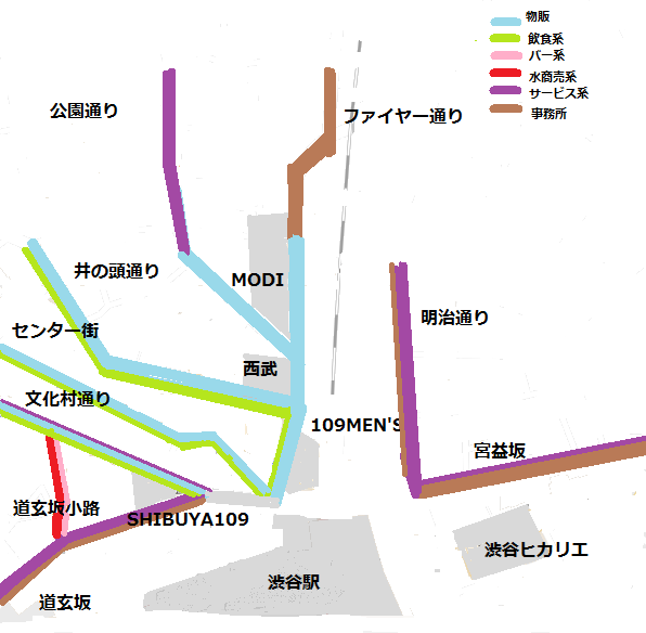 渋谷イメージ図